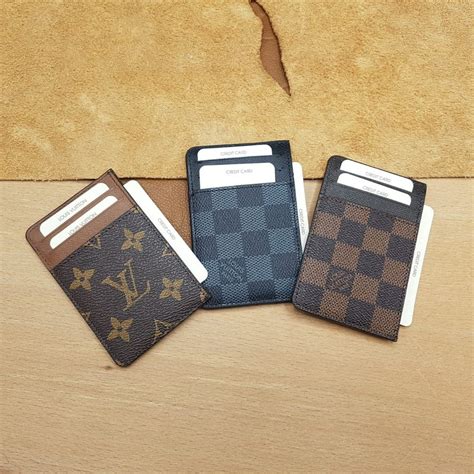 louis vuitton wallet with card holder